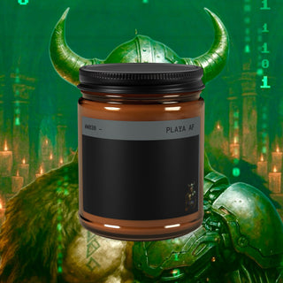WARRIOR WICKS™ — Brotivation Candle Jar #030