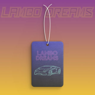 LAMBO DREAMS Car Air Freshener 2
