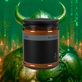 WARRIOR WICKS™ — Brotivation Candle Jar #029